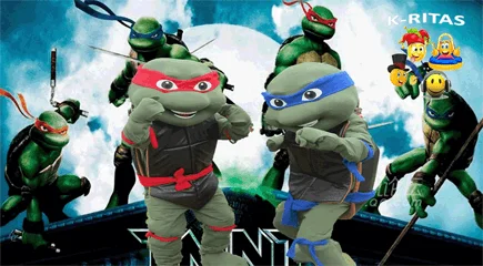 Tortugas Ninja Para Fiestas Infantiles